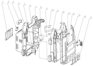 CEN-TECH 4-in-1 Portable Jump Pack-Diagrama