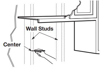 Manual de instrucciones del horno microondas SAMSUNG ME21R7051SS - CÓMO ENCONTRAR LOS PUNTOS DE LA PARED