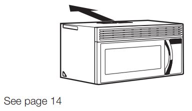 Manual de instrucciones del horno microondas SAMSUNG ME21R7051SS - EXTRACCIÓN EXTERIOR TRASERA