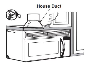 Manual de instrucciones del horno microondas SAMSUNG ME21R7051SS - CONECTE EL TUBO