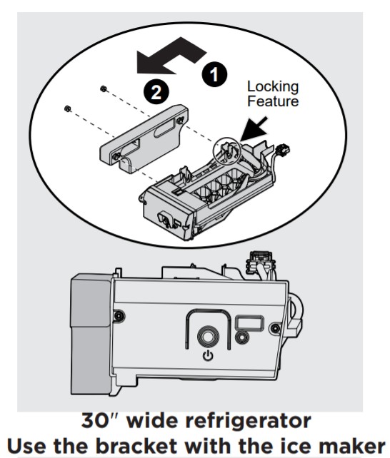 FRIGIDAIRE IM117000 Fabricador automático de hielo - Instalación4