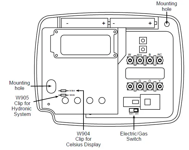 White Rodgers 1F78 Termostato no programable fig-2