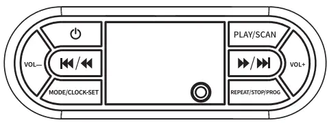 onn AAGRY100043854 Boombox CD portátil con Bluetooth y radio FM digital 2