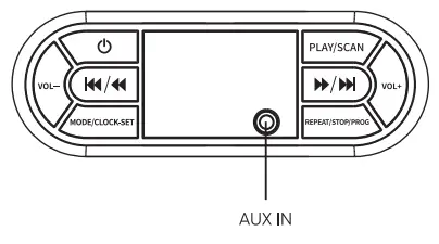 onn AAGRY100043854 Boombox CD Portátil Bluetooth con Radio FM Digital 7