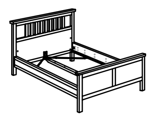 IKEA Skorva Marcos de cama - 9
