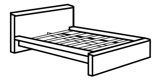 IKEA Skorva Marcos de cama - 11