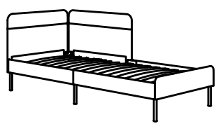 IKEA Skorva Marcos de cama - 42