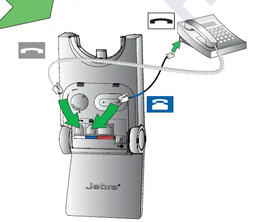 Jabra WHB003BS PRO 920 Sistema de auriculares inalámbricos para teléfonos 10