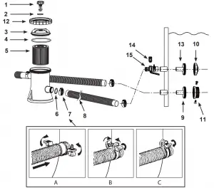 INTEX-Krystal-Clear-601-Filter-Pump-Owner's-Manual-diagram