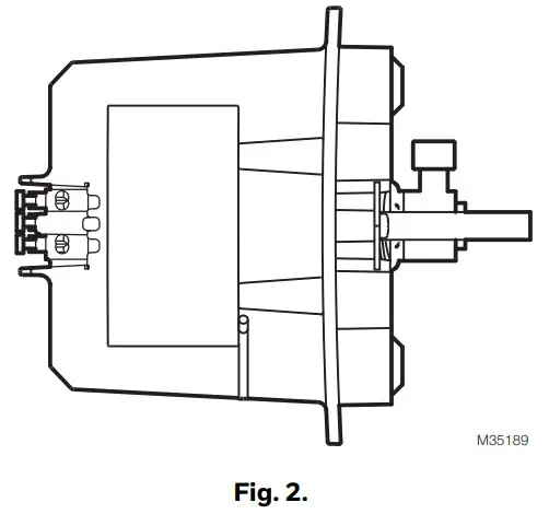 Honeywell TrueZone Direct Drive Damper Actuator- FIG 2