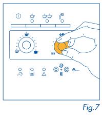 DeLonghi Magnifica - Ajuste del dial de sabor del café