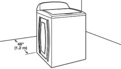 Whirlpool Lavadora de carga superior - Mover lavadora