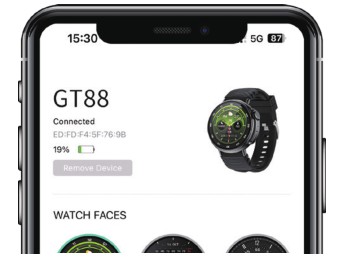 Relojes inteligentes GT88 Conectar con reloj inteligente - Cómo conectar con el reloj inteligente 4