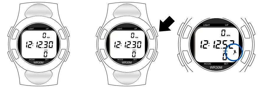 MEDLINE MDSP3044 Reloj digital con ritmo cardíaco y podómetro- fig3