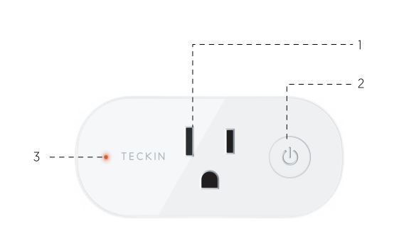 TECKIN SP20 Smart WiFi Plug Manual de Usuario - Estructura Introducción