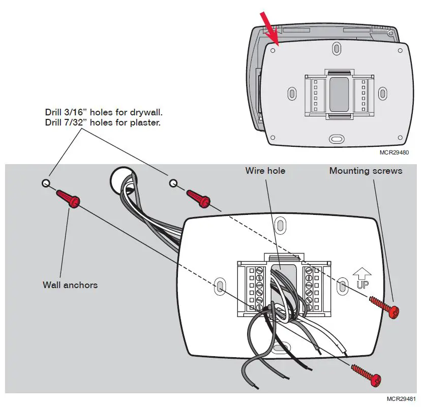 Termostato WiFi VisionPRO Serie TH8000 de Honeywell-1