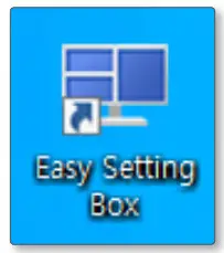 SAMSUNG Easy Setting Box Aplicación de división de pantalla - Box