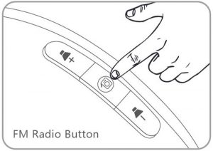 Botón de radio FM