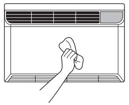 Manual del usuario del aire acondicionado LG - Limpieza del aire acondicionado