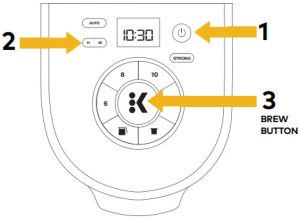 KEURIG K-Duo Essentials Cafetera - Encender y programar reloj