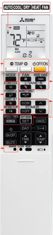 Mitsubishi-Aire-Conditioner-Remote-Buttons-and-Functions-FIG-43