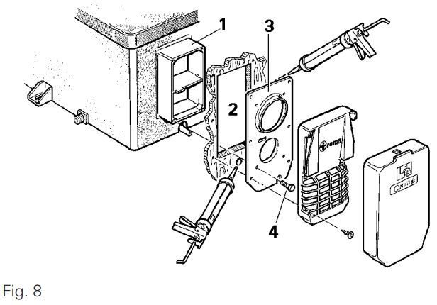 Sistema de agua caliente truma UltraRapid 7