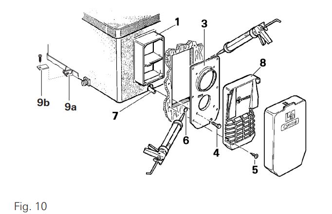 Sistema de agua caliente truma UltraRapid 9