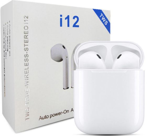 Auriculares i12 TWS Wireless Earphone-FIG1