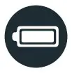 Icono de duración de la batería