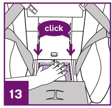 Nuna Rava Sistema de retención infantil manual-FIG12