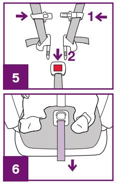 Nuna Rava Sistema de retención infantil manual-FIG7