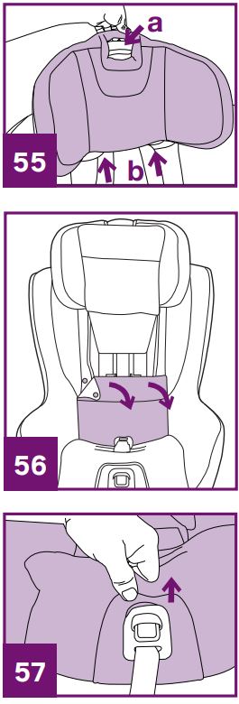 Sistema de retención infantil manual Nuna Rava-FIG35