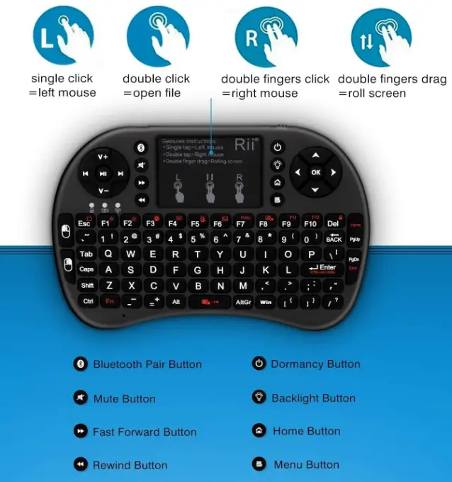 Rii-FMKRFL1-IV4-i8-2.4G-Mini-teclado inalámbrico-con-touchpad-fig-2