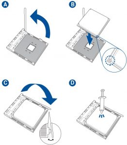 Instalar la CPU