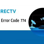 DIRECTV código de error 774