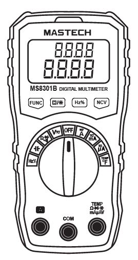 Multímetro digital MASTECH MS8301B 1