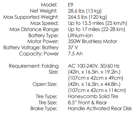 Scooter eléctrico portátil GYROCOPTERS Flash 3.0-fig4