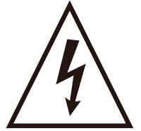 El símbolo de un rayo con una punta de flecha dentro de un triángulo equilátero tiene por objeto alertar a los usuarios de la presencia de tensión peligrosa no aislada.