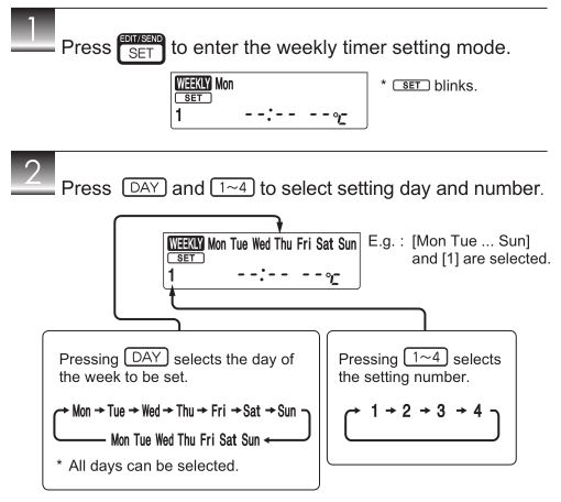 Mitsubishi-Electric-Split-Type-Air-Conditioners-Setting-the-weekly-timer-1