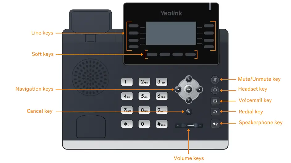 Yealink-T43U-Teléfono de escritorio-1