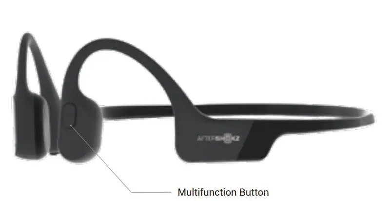 Auricular inalámbrico AEROPEX - Botón multifunción
