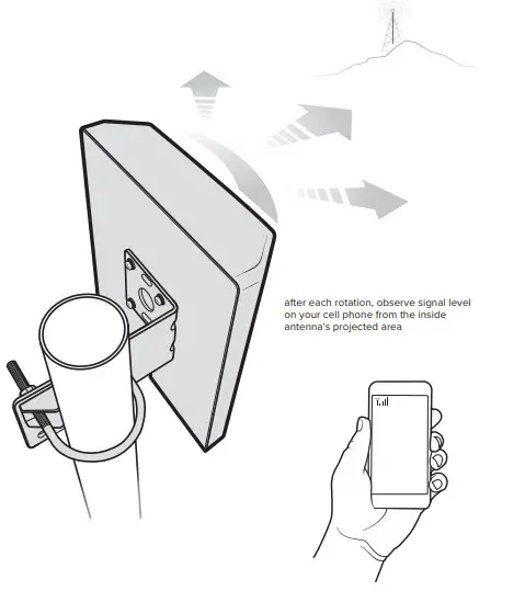 weboost Home Room Cell Signal Booster-e outsid