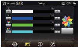 HiEHA CP7-9 Upgraded 7 Inch Standard Car Stereo User Manual - Display Setting