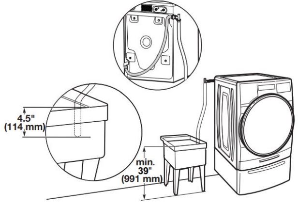 Manual del propietario de la lavadora de carga frontal Whirlpool - Capacidad mínima 20 gal.