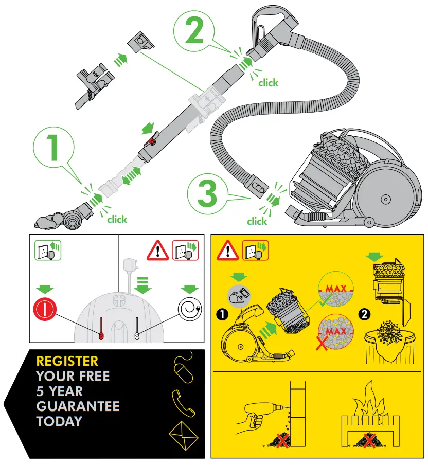 dyson DC54 Cinetic Multi Floor Aspirador cilíndrico