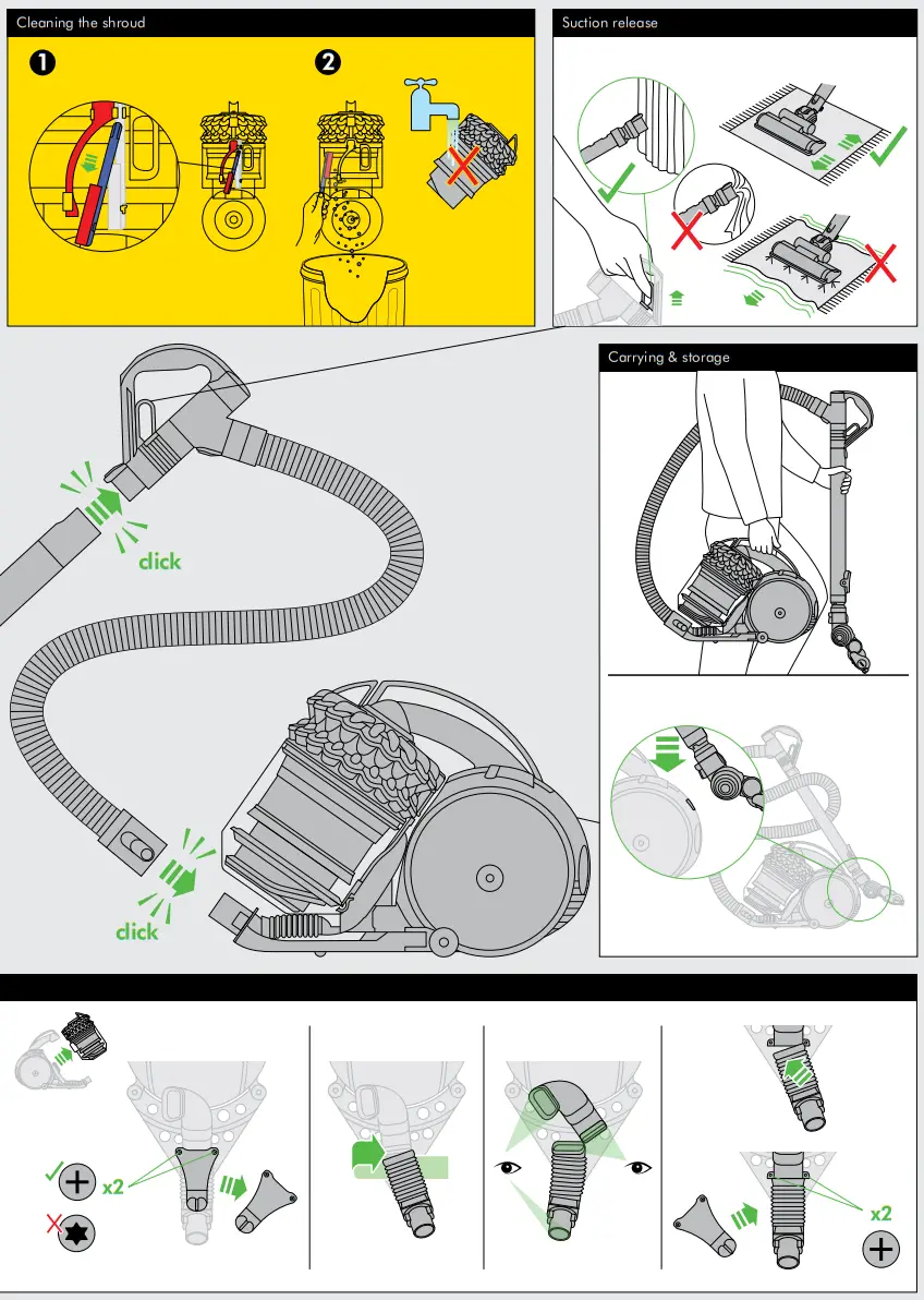 dyson DC54 Cinetic Multi Floor Aspirador cilíndrico - Fig 2