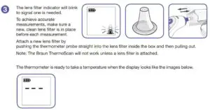FIG 8 Cómo utilizar su Braun ThermoScan