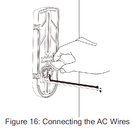 Conexión de los cables de CA