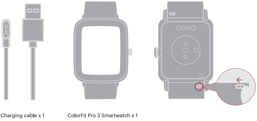 NOISE Colorfit Pro 3 Smartwatch -