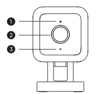 Parte frontal de Wyze Cam